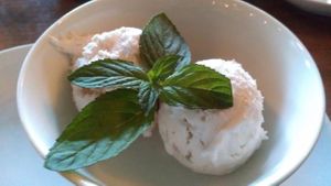 Vegan Vanilla Ice Cream at Graze in Vancouver BC, Canada at Graze in Vancouver