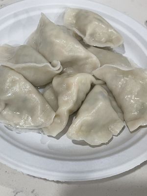 Steamed dumplings  at Homemade Vegan Dumpling House  in New York City