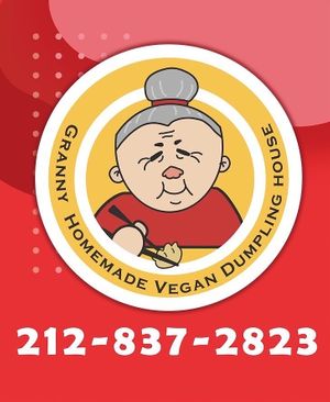 Logo at Homemade Vegan Dumpling House  in New York City