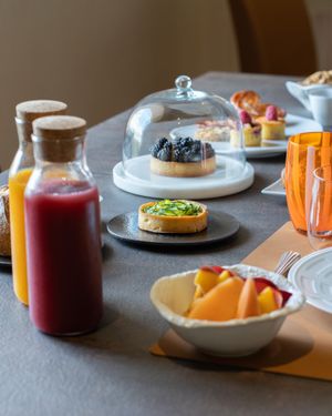 Breakfast at Bis Osteria Italiana Contemporanea in Colle Di Val Delsa