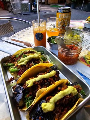 Tacos at FAB MART in Okinawa