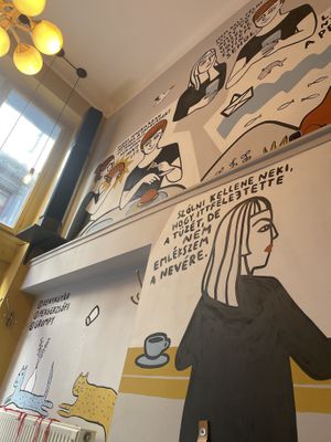 Interior  at Grumpy in Budapest