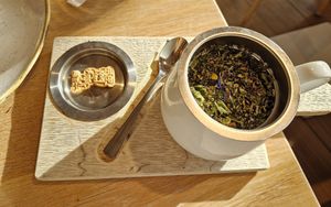 Kräuterteemischung Helena at BrotHaus Café in Weikersheim