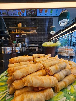 Börek at VeganLand in Bremen