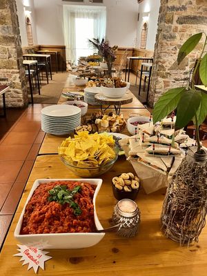 Brunch in Florence for a private event at Alchimia Vegetale in Pontassieve
