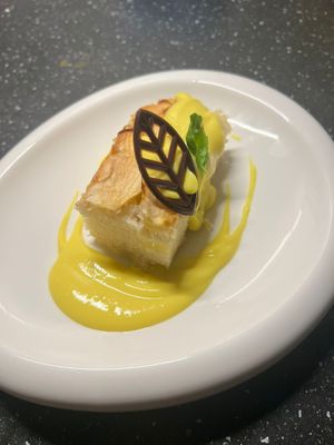 Dessert at Alchimia Vegetale in Pontassieve