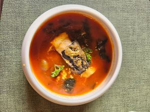 Guazzetto al profumo di mare at Alchimia Vegetale in Pontassieve