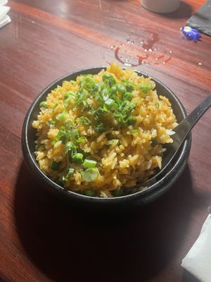 Fried rice $14 wish there were veggies   at CocoMaya Restaurant in Virgin Gorda