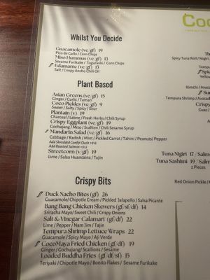   at CocoMaya Restaurant in Virgin Gorda