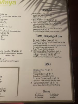   at CocoMaya Restaurant in Virgin Gorda