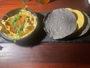 Miso hummus $13  at CocoMaya Restaurant in Virgin Gorda