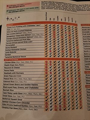  at Boma - Flavors of Africa in Lake Buena Vista