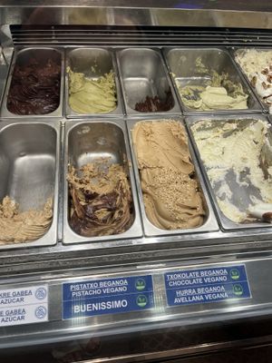   at Gelatería Boulevard in San Sebastian