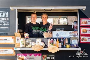 Vegan Streetfood Truck – Paws-a-While Pet Adoption Fair & Market (Braidy & Lee, Owners)  at Vegan Streetfood ZA - Food Truck in Cape Town