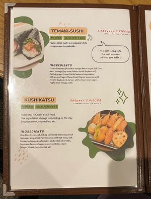   at Vegan and Gluten Free Osaka. - The Second Room Cafe in Osaka