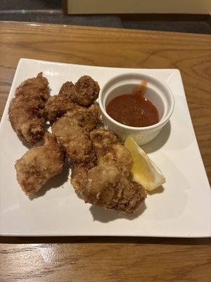  Karaage: too spongy at Vegan and Gluten Free Osaka. - The Second Room Cafe in Osaka