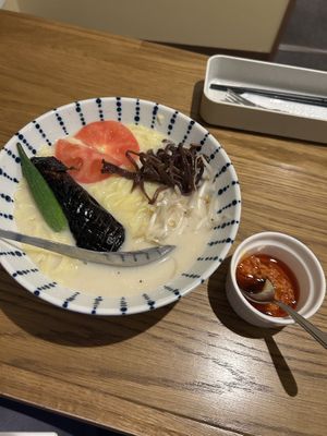 Tasty ramen  at Vegan and Gluten Free Osaka. - The Second Room Cafe in Osaka