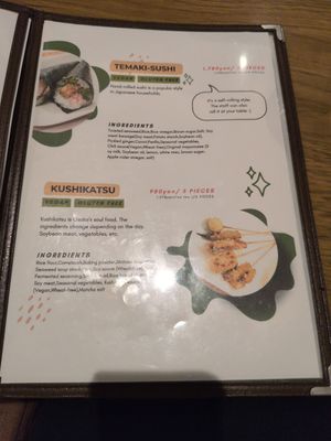 Menu at Vegan and Gluten Free Osaka. - The Second Room Cafe in Osaka