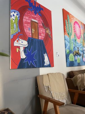 Decor   at Version Coffee in Prague