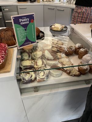 Krafin and croissants are vegan   at Version Coffee in Prague