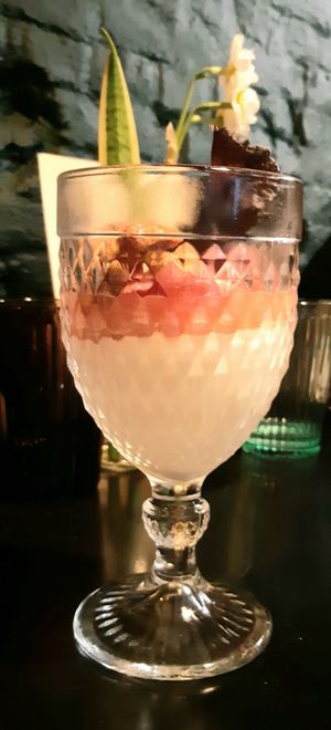 Panna cotta at Planttrekkerij  in Antwerpen