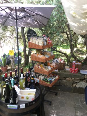 Selection of products  at Chiosco del Sole Volastra in Riomaggiore