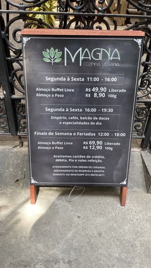   at Magna Cozinha Vegana - Botafogo in Rio De Janeiro
