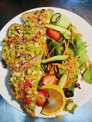 Avocado Toast at Shangri-La Springs in Bonita Springs