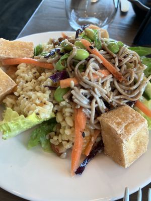 Salad bar  at Stratosfare  in Queenstown