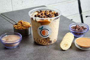 Peanut Butter Bliss Smoothie Bowl at CraveWell Cafe in Collegeville