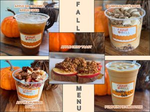 Fall Menu Items at CraveWell Cafe in Collegeville
