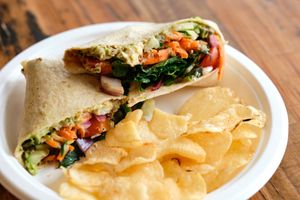 Garden Wrap at CraveWell Cafe in Collegeville