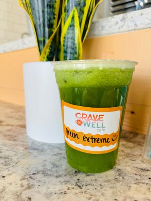 Green Extreme - Fresh Pressed Juice  at CraveWell Cafe in Malvern