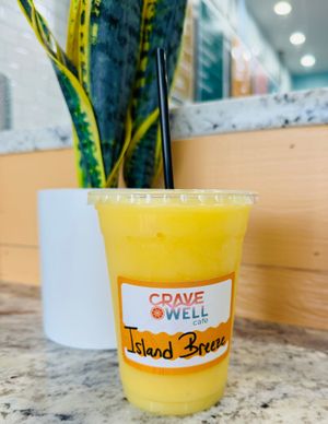 Island Breeze Smoothie at CraveWell Cafe in Malvern