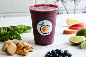 Blueberry Lime Smoothie at CraveWell Cafe in Malvern