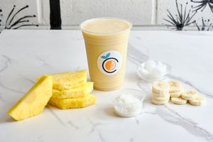 Pina Colada Smoothie at CraveWell Cafe in Malvern