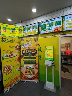 Bigger Menu at Vegholic in Toronto