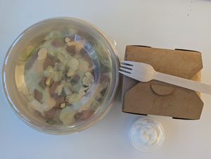 Order at Vegholic in Toronto