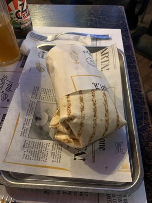 Piadina at Bridge Lounge Pub in Reggio Calabria