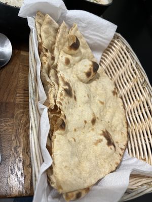 36. Tandoori Roti 🌱   at Spoonful of India in Brussels