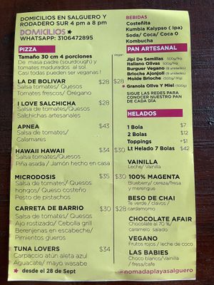 Not all have the vegan options but several do   at Nomada   in Santa Marta