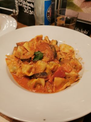 Pasta Mediterrana at Mitbaaaart in Kiel