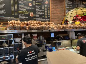 Counter  at Bagels & Co in New York City
