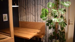 inside at Momos - Organic Veggie Dumplings in Berlin