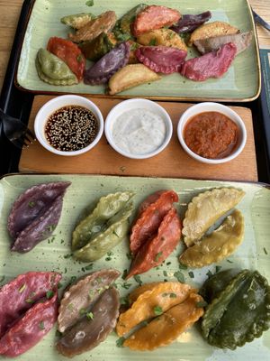 Amazing momos!  at Momos - Organic Veggie Dumplings in Berlin