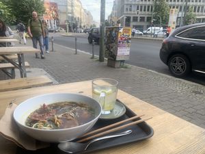   at Momos - Organic Veggie Dumplings in Berlin