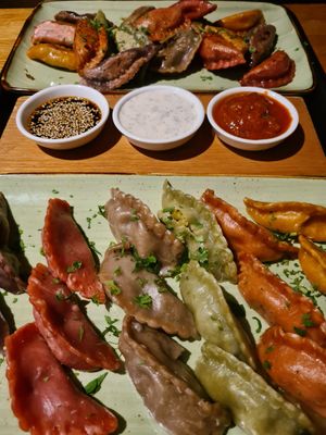 Vegan Platter for 2 at Momos - Organic Veggie Dumplings in Berlin