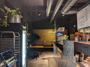 Inside of Momos. at Momos - Organic Veggie Dumplings in Berlin