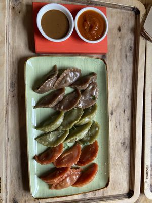   at Momos - Organic Veggie Dumplings in Berlin