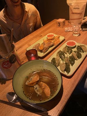   at Momos - Organic Veggie Dumplings in Berlin